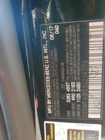 2018 MERCEDES-BENZ C 300 55SWF4JB5JU239271