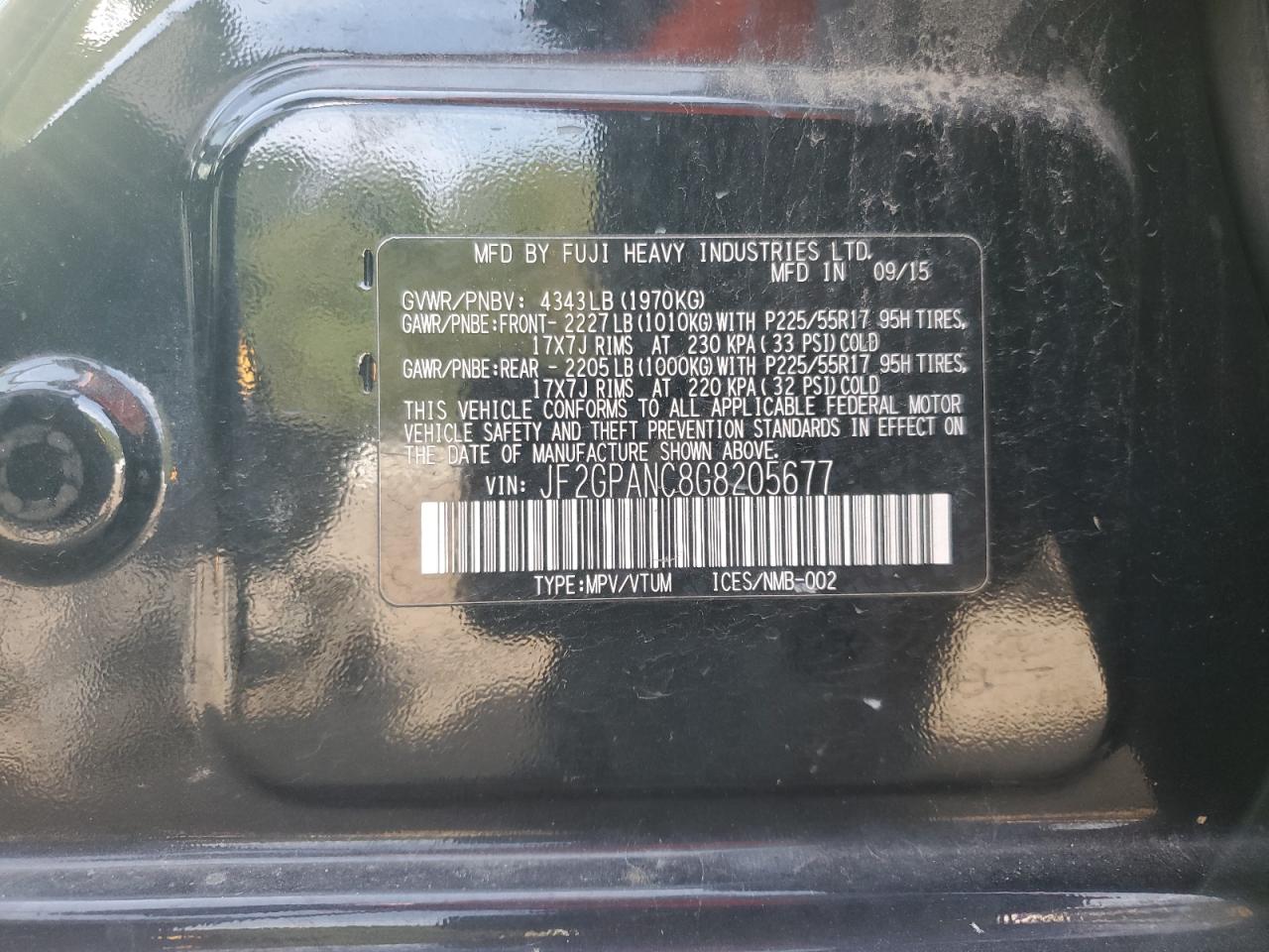 SUBARU CROSSTREK LIMITED