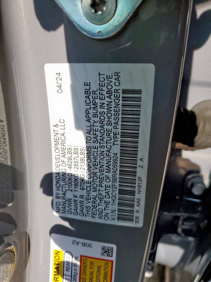 HONDA ACCORD HYBRID SPORT