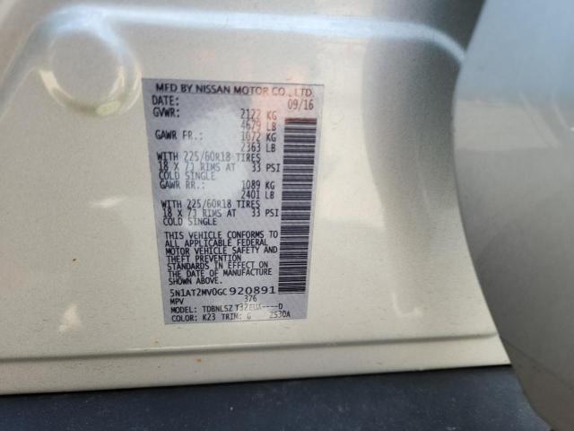 2016 NISSAN ROGUE S - 5N1AT2MV0GC920891