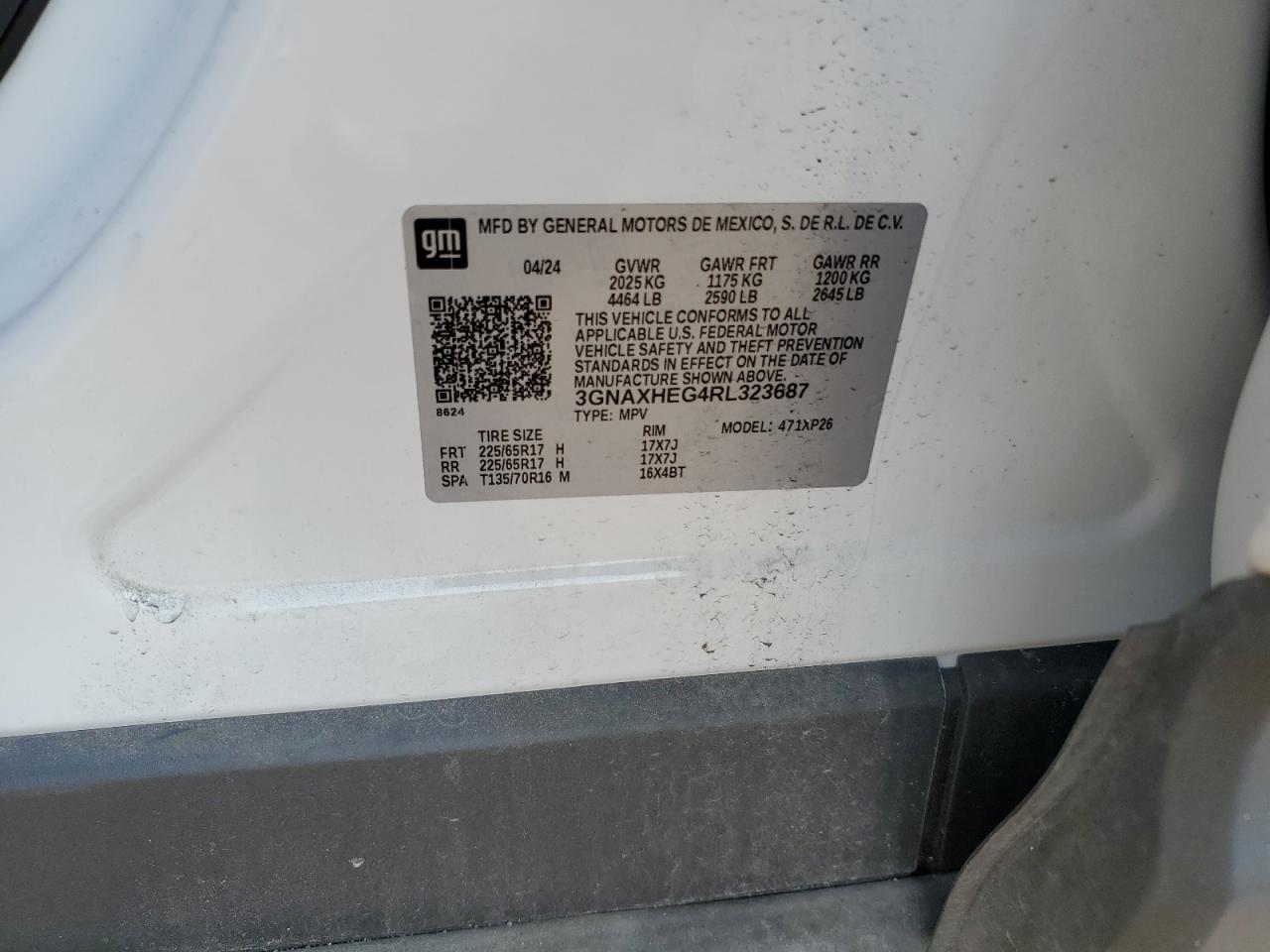 CHEVROLET EQUINOX LS