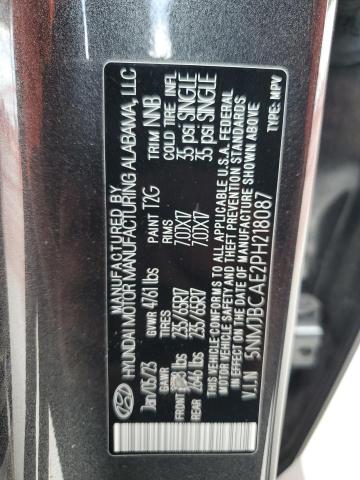 2023 HYUNDAI TUCSON SEL - 5NMJBCAE2PH218087