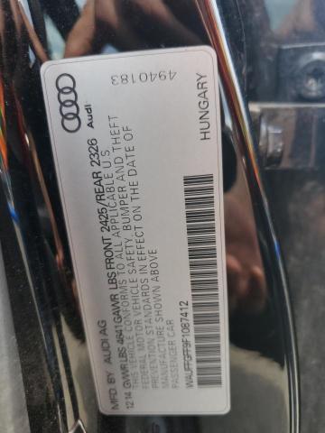 2015 AUDI S3 PRESTIG WAUFFGFF9F1087412