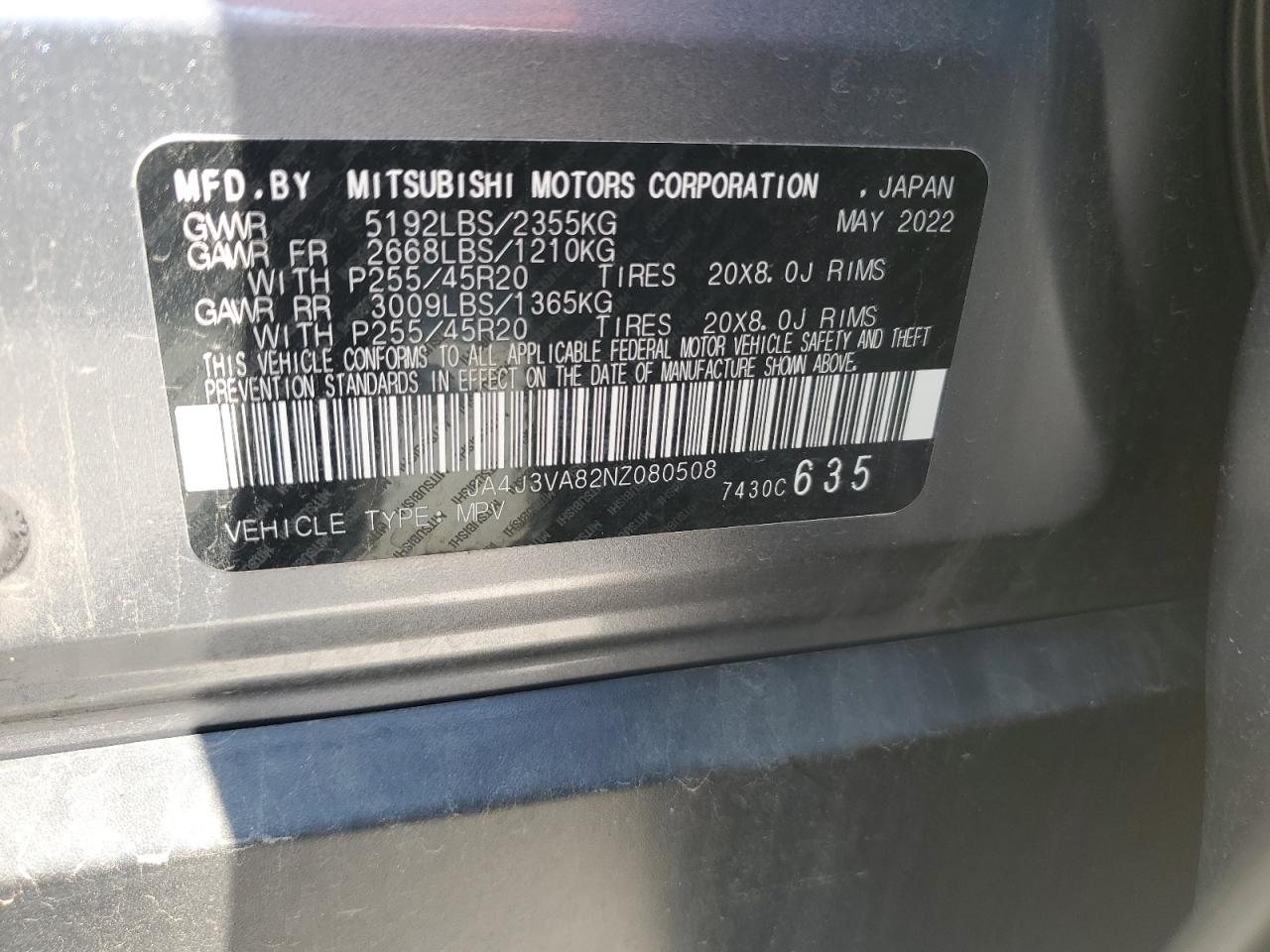 MITSUBISHI OUTLANDER SEL