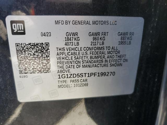 2023 CHEVROLET MALIBU LT 1G1ZD5ST1PF199270