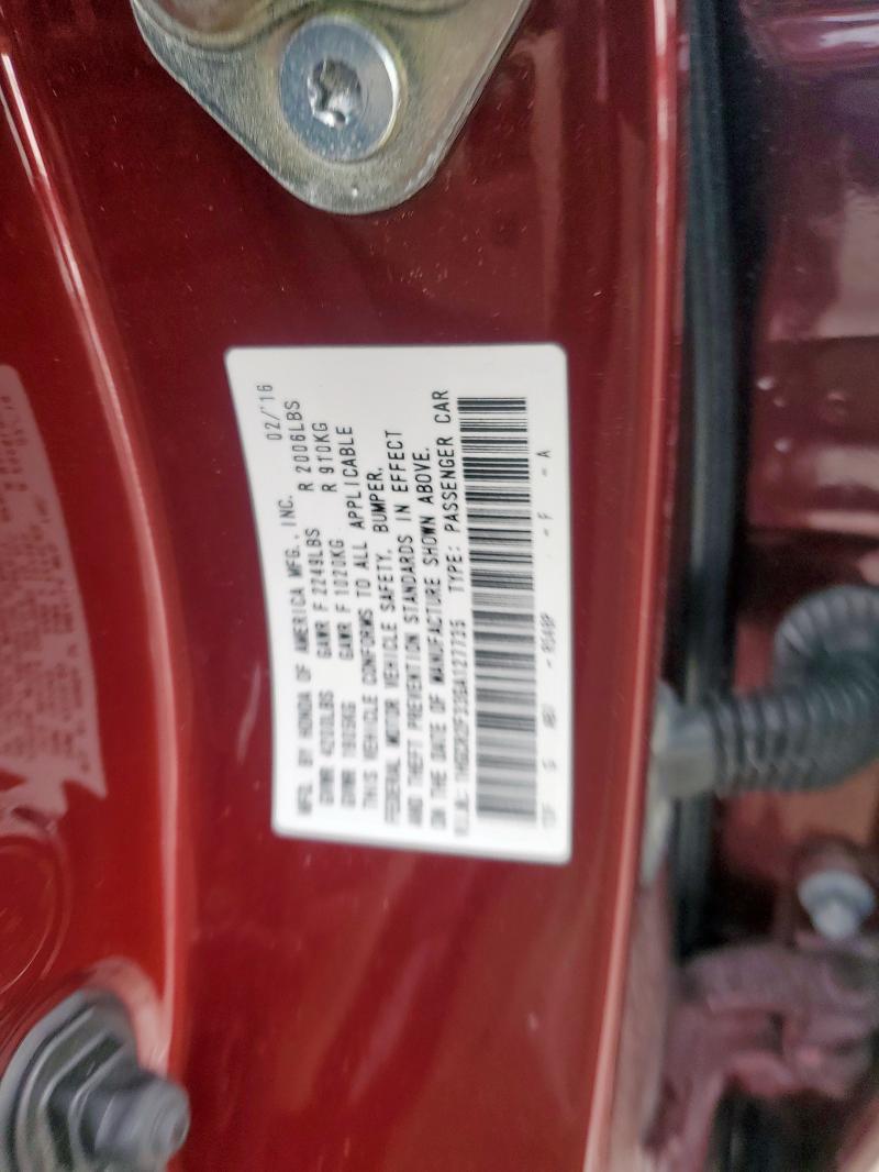 2016 HONDA ACCORD LX - 1HGCR2F33GA127735