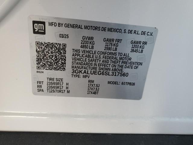 2025 GMC TERRAIN ELEVATION 3GKALUEG6SL317560