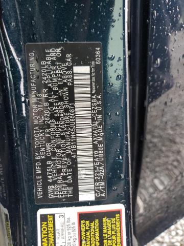 2018 TOYOTA CAMRY L - 4T1B11HK5JU650871