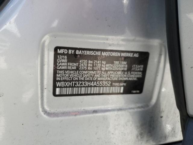 2017 BMW X1 XDRIVE28I WBXHT3Z33H4A55352