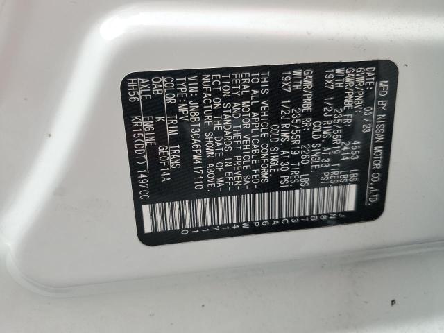 2023 NISSAN ROGUE SL JN8BT3CA6PW417110