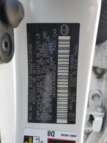 2021 LEXUS ES 300H - 58ADA1C10MU010071