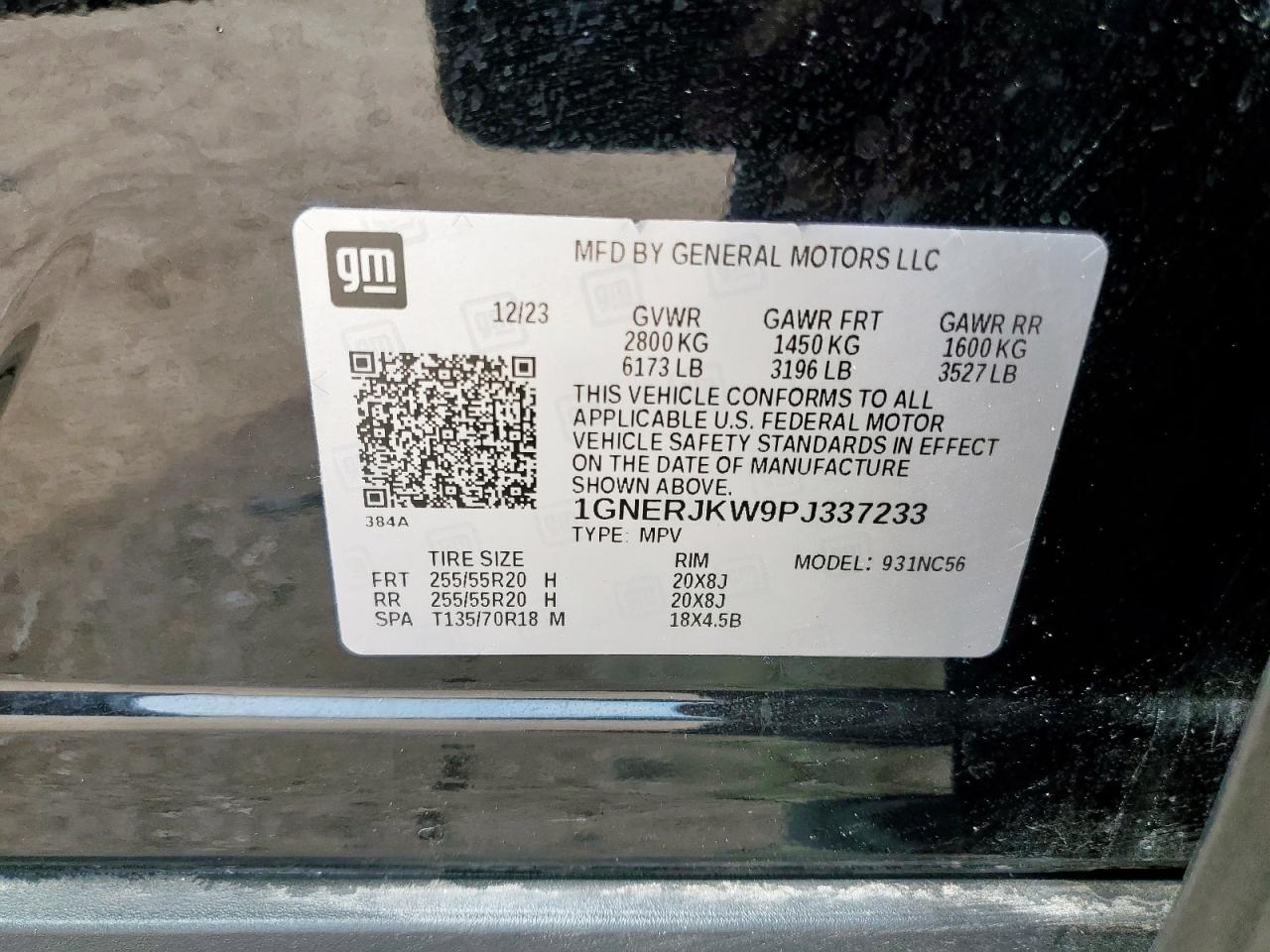 CHEVROLET TRAVERSE RS