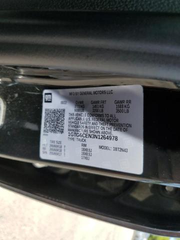 2022 GMC CANYON ELE 1GTG6CEN3N1264978
