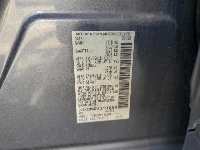 2018 NISSAN MURANO S - 5N1AZ2MG8JN191888