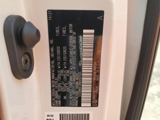 2022 TOYOTA SIENNA XSE 5TDDRKEC8NS092565