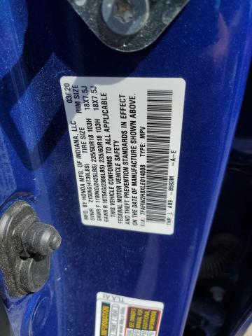 2020 HONDA CR-V EXL - 7FARW2H8XLE014008