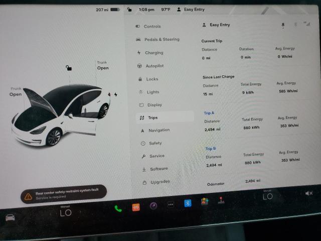 2022 TESLA MODEL 3 5YJ3E1EA9NF299504