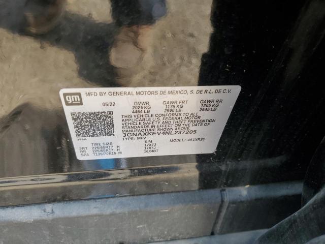 2022 CHEVROLET EQUINOX LT - 3GNAXKEV4NL237205