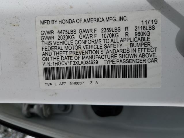 2020 HONDA ACCORD SPO - 1HGCV1F3XLA034629