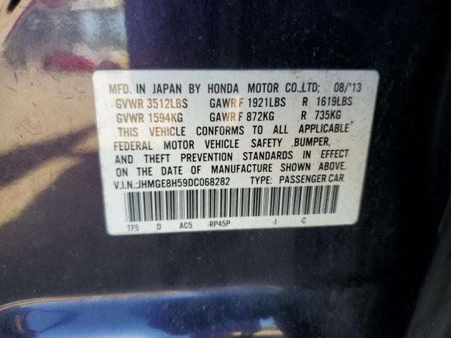 2013 HONDA FIT SPORT - JHMGE8H59DC068282