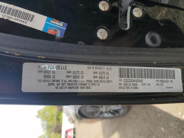 2019 DODGE CHALLENGER 2C3CDZGG4KH625092