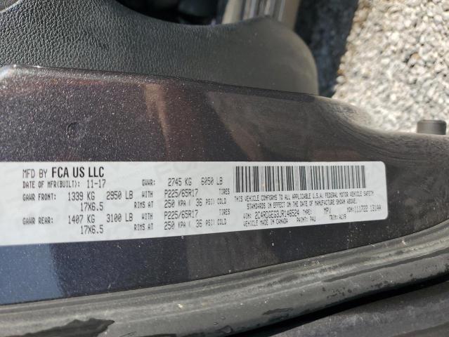2018 DODGE GRAND CARA 2C4RDGEG3JR146524