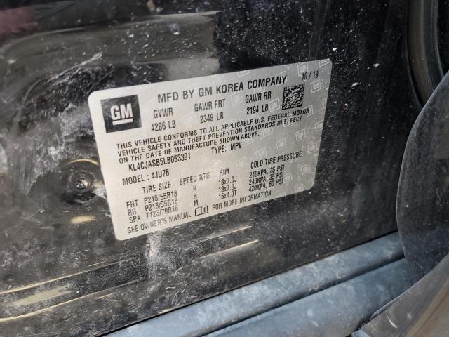 2020 BUICK ENCORE PRE KL4CJASB5LB053391
