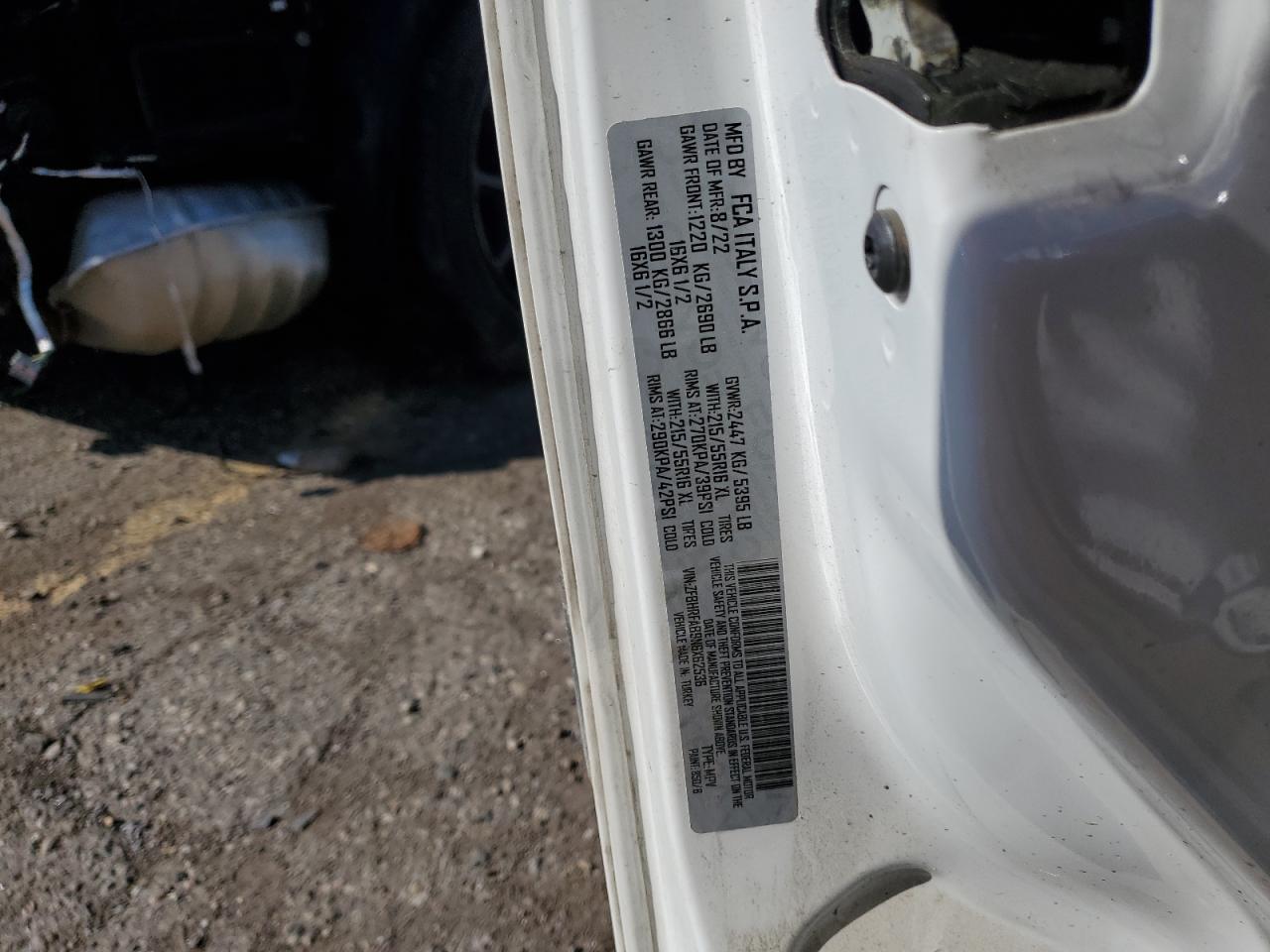 RAM PROMASTER TRADESMAN