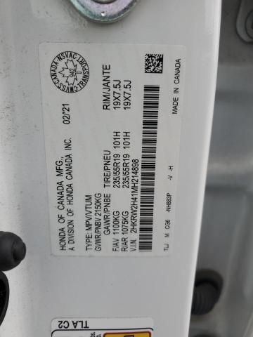 2021 HONDA CR-V SPORT 2HKRW2H41MH214898