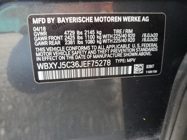 2018 BMW X2 XDRIVE28I WBXYJ5C36JEF75278