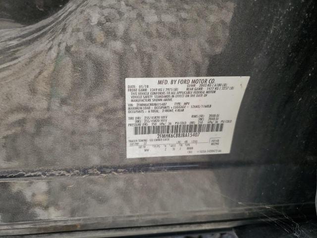 2018 FORD FLEX SEL 2FMHK6C88JBA15407