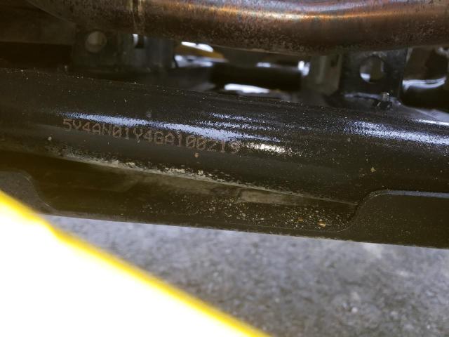 2016 YAMAHA YXZ1000 SE 5Y4AN01Y4GA100219