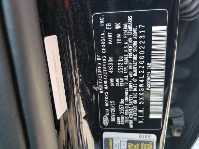 2016 KIA OPTIMA SX 5XXGW4L22GG022317