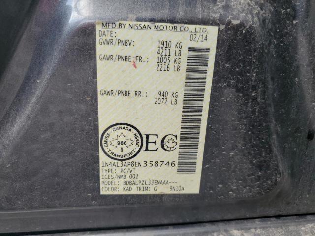 2014 NISSAN ALTIMA 2.5 #3270761859