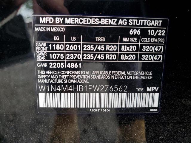 2023 MERCEDES-BENZ GLB 250 4M W1N4M4HB1PW276562