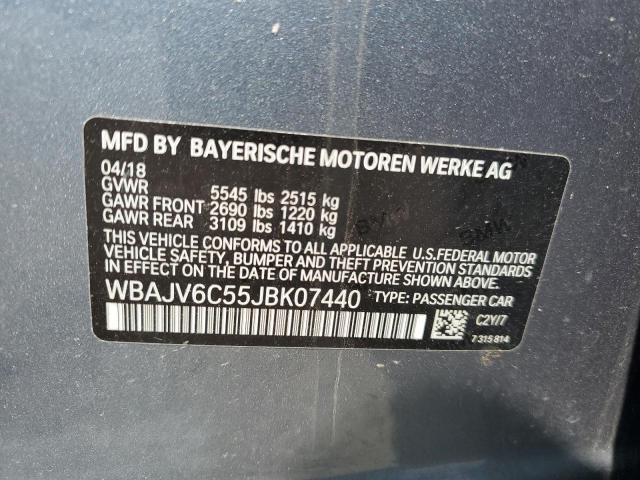 2018 BMW 640 XIGT - WBAJV6C55JBK07440