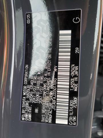 2025 TOYOTA LAND CRUIS JTEABFAJ3S5017093