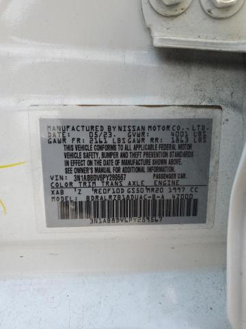2023 NISSAN SENTRA SR 3N1AB8DV6PY289567