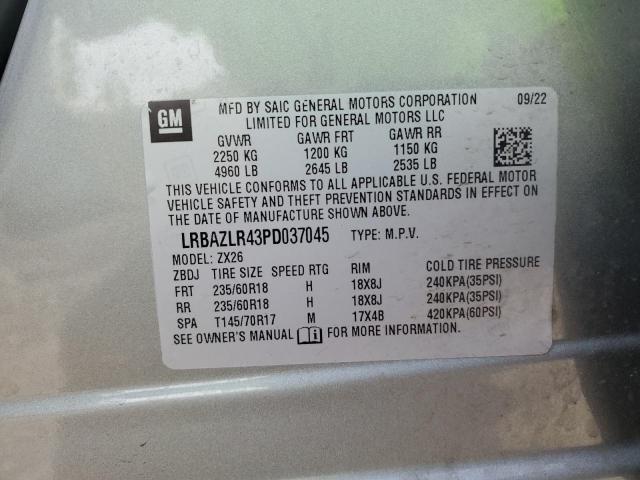 2023 BUICK ENVISION P LRBAZLR43PD037045
