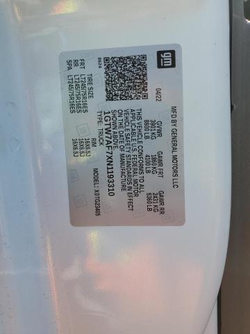 2022 GMC SAVANA G25 1GTW7AF7XN1193310