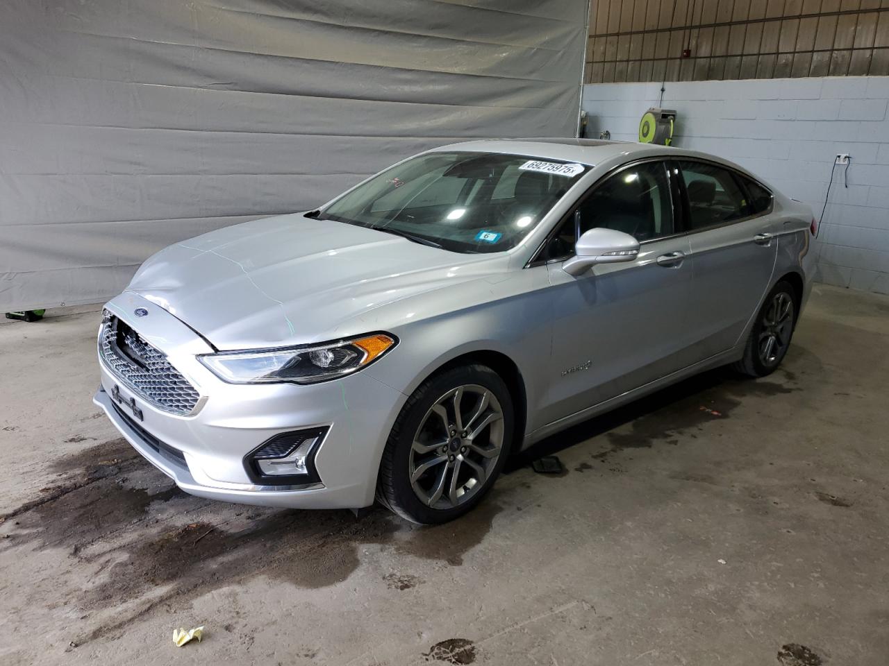 Lot #3290289263 2019 FORD FUSION TIT