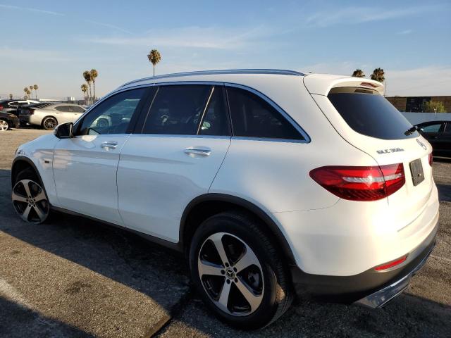 MERCEDES-BENZ GLC 350E 2019 white  hybrid engine WDC0G5EB0KF512578 photo #3