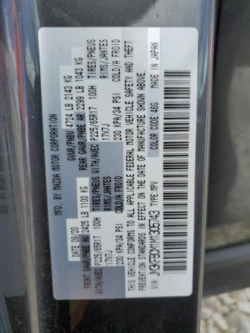 2021 MAZDA CX-5 TOURI - JM3KFBCM1M1305743