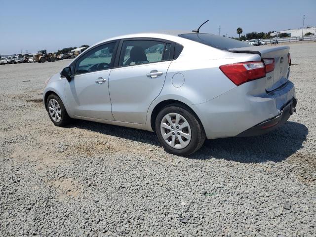 KIA RIO LX 2013 silver  gas KNADM4A31D6182846 photo #3