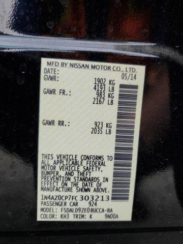 2015 NISSAN LEAF S 1N4AZ0CP7FC303213