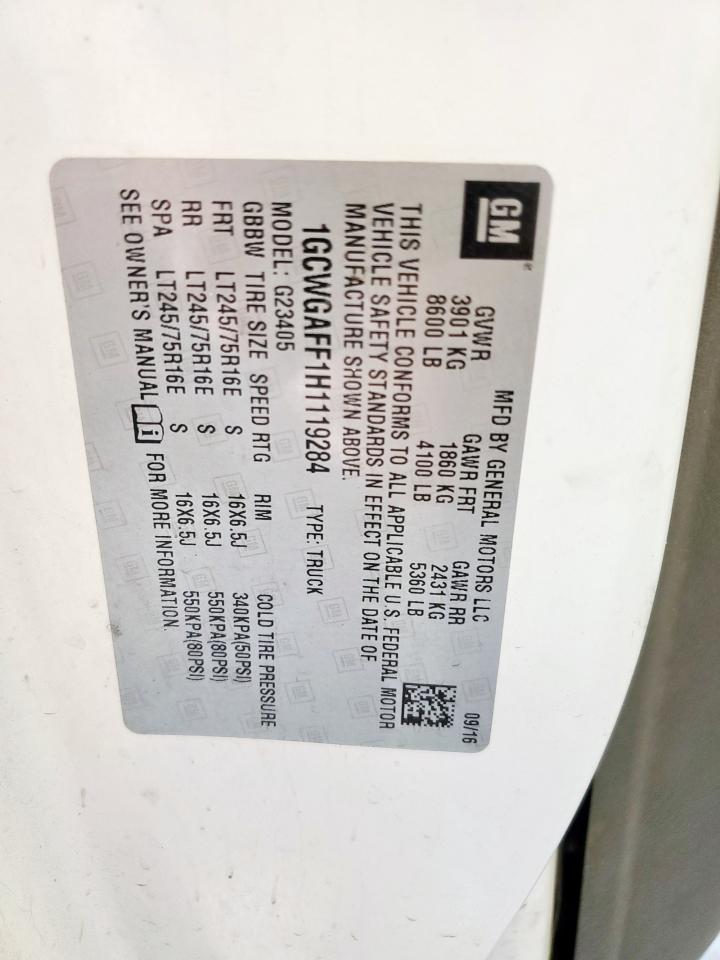 CHEVROLET EXPRESS G2