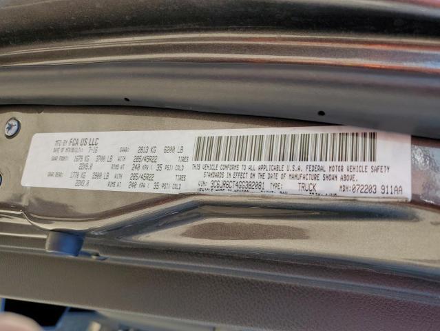 2016 RAM 1500 SPORT 3C6JR6CT4GG382081