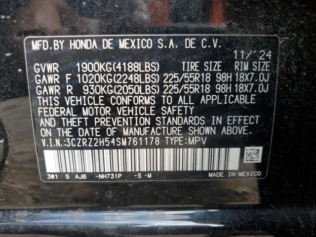 2025 HONDA HR-V SPORT #3284154534