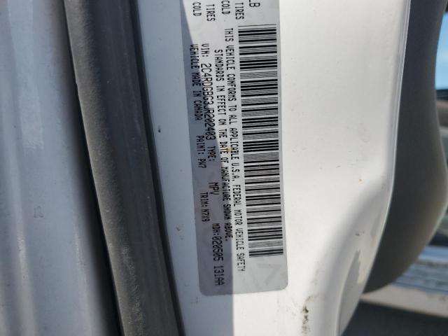 2018 DODGE GRAND CARA 2C4RDGBG3JR202403