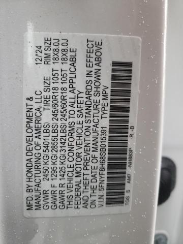 2025 HONDA PASSPORT TRAIL SPORT 5FNYF8H68SB015391
